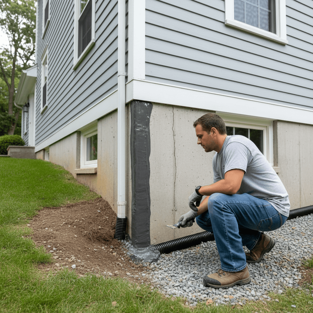 concrete foundation repair newton ma