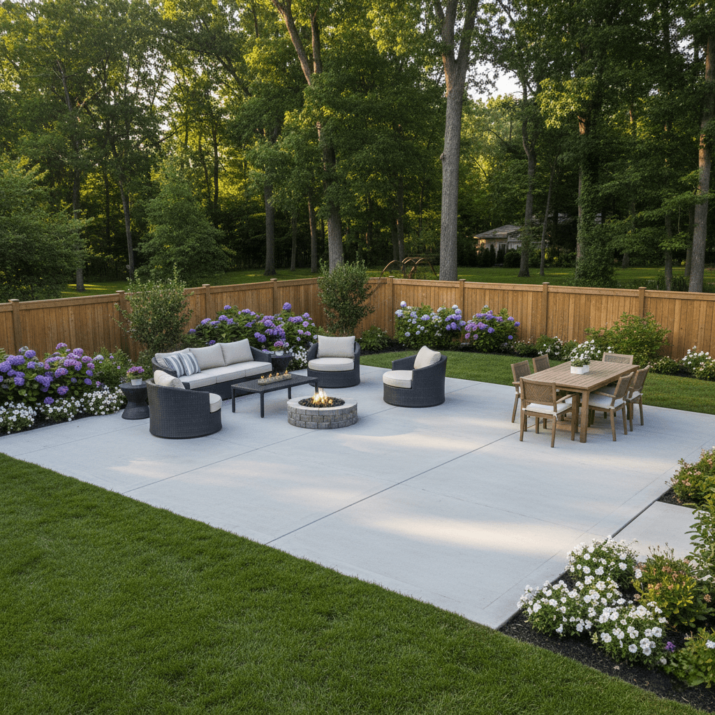 concrete patios newton ma