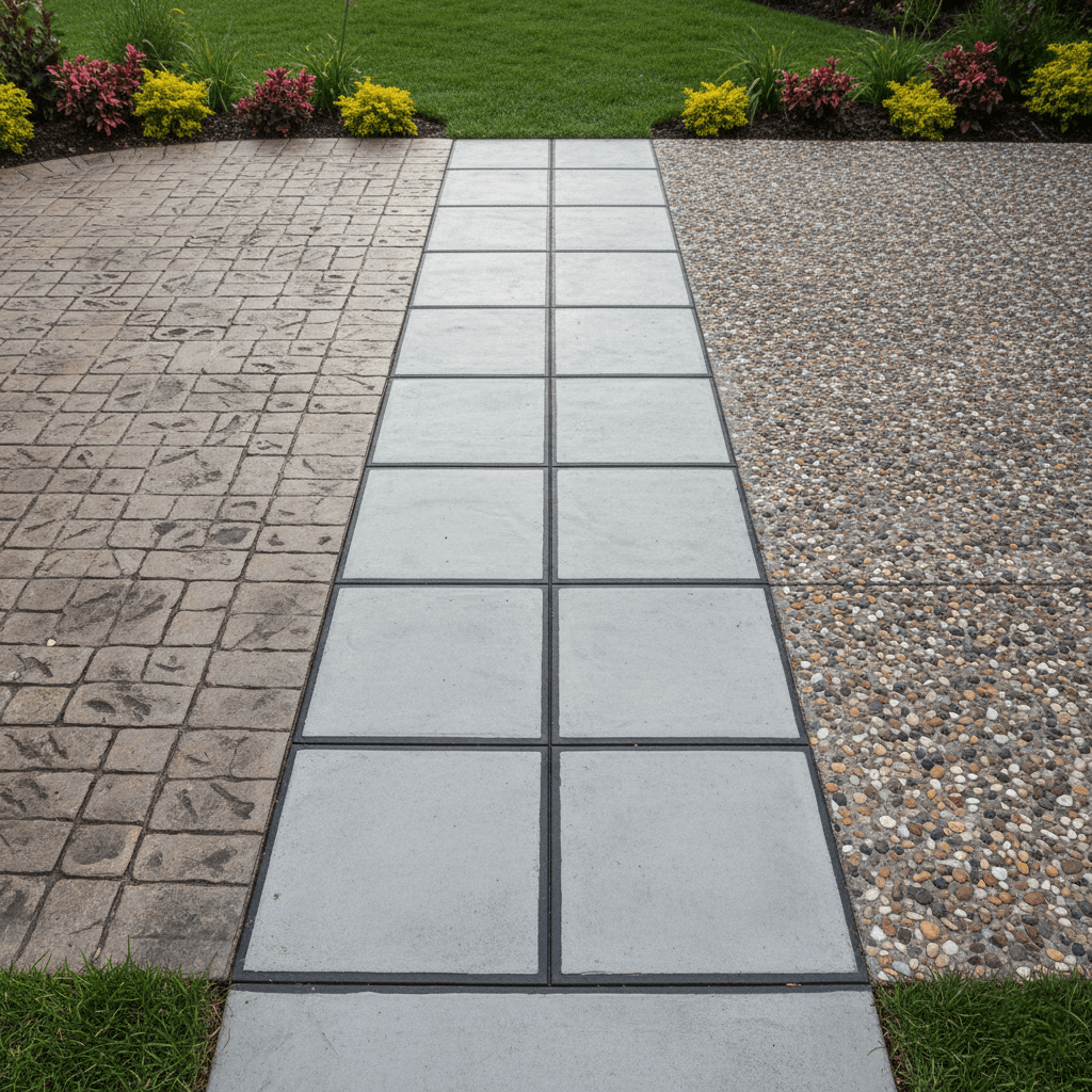 stamped concrete newton ma